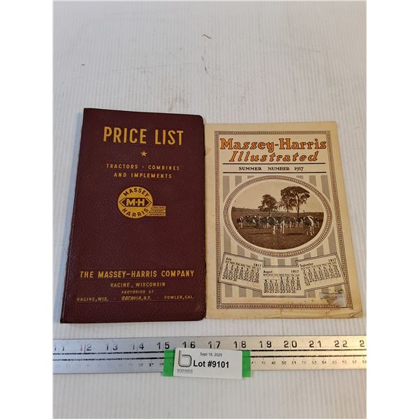 (2) Vintage Massey-Harris Booklets