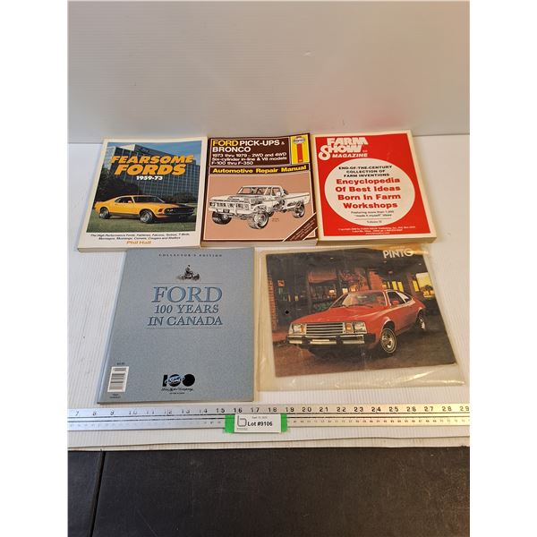 (5) Ford & Farming Magazines - Most from 1970's