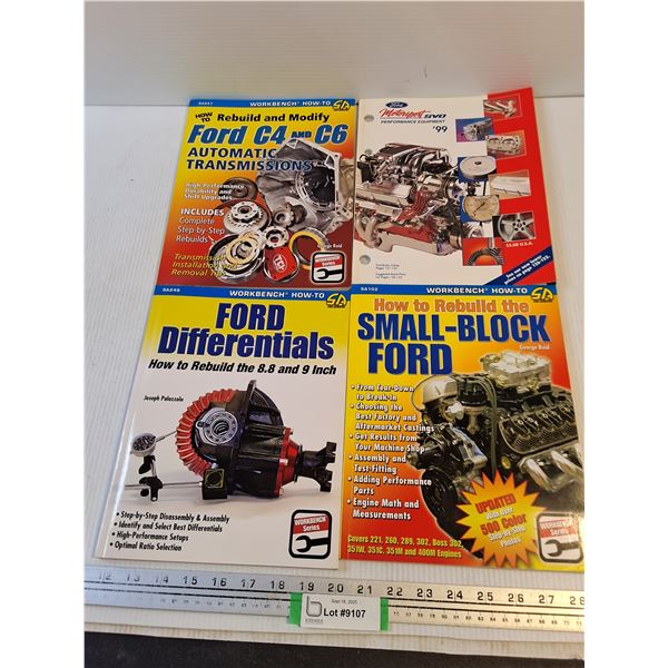 (4) Ford Engine Magazines