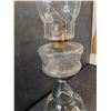 Image 4 : Antique White Flame Oil Lamp- 6" x 18.5"