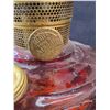 Image 5 : Red Glass Nu-Type Model B. Aladdin Oil Lamp - Small BB Hole