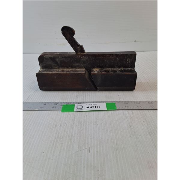 Vintage Wood Molding Plane- 9" x  2" x 5.5"