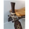 Image 8 : #Wood Camel Saddle- 26" x 12.5" x 19.5" - PICK UP ONLY