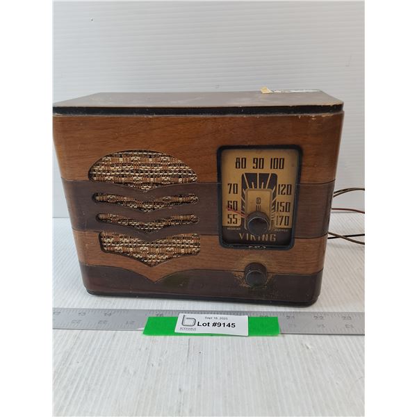 Viking  Radio- 10" x 5" x 7.5"