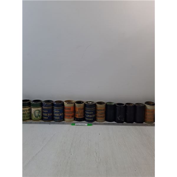 (14) Variety Of Cylinder Records