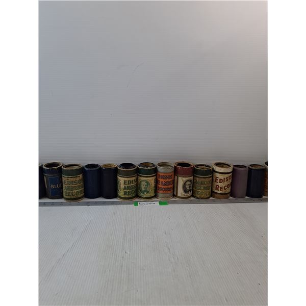 (14) Variety Of Cylinder Records