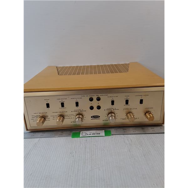 Scott Stereo Pre-Amplifier- 15.5" x 12" x 5"- As Is