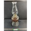 Image 1 : Vintage Coal Oil Lamp - 18" High with Chimney -PICK UP PREFERRED