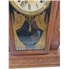 Image 2 : #3 Vintage Mantel Clock With Chime- 14" x 24" x 4" - PICK UP