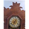 Image 4 : #3 Vintage Mantel Clock With Chime- 14" x 24" x 4" - PICK UP