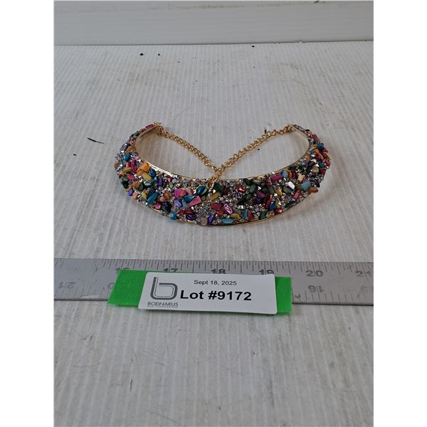 Necklace w/Stones & Jewels