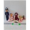 Image 1 : Assortment Of (7) Dolls- 1960s Police Women
