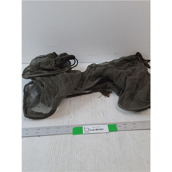 (2) Army WWII Mosquito Nets