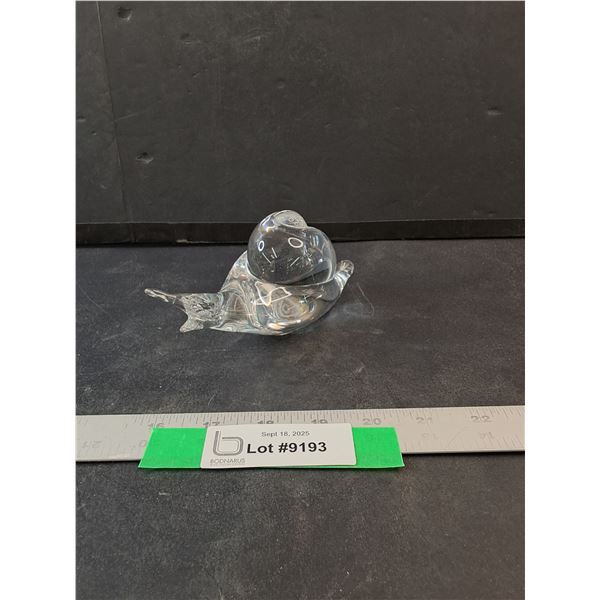 Crystal Snail Ornament