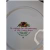 Image 4 : Decorative Plate- 25th Anniversary Of Albert Old Country Roses- 8.5"