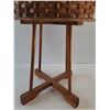 Image 3 : Wicker and Wood Plant Stand - PICK UP