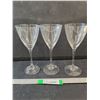 Image 1 : Set Of (3) Wine Glasses