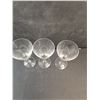 Image 4 : Set Of (3) Wine Glasses