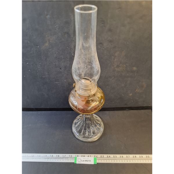 Vintage Oil Lamp - 20" High - PICK UP PREFERRED