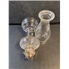 Image 2 : Vintage Oil Lamp - 17" High - PICK UP PREFERRED
