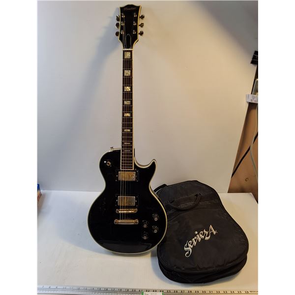 # Mansfield Electric Guitar & Padded Case - Untested - 40" Length - PICK UP ONLY