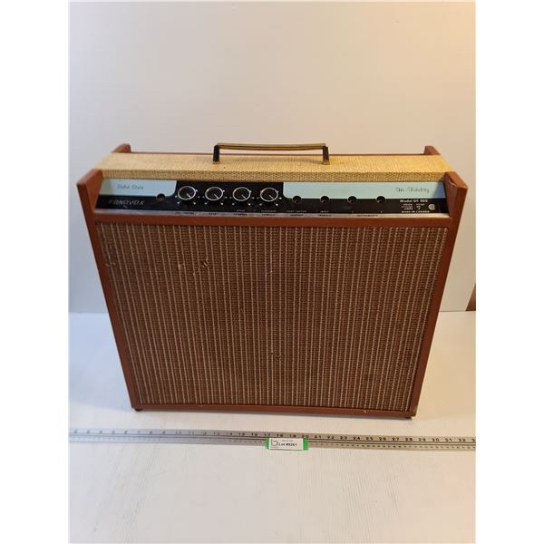 #Vintage Fonovox Model GT503 Audio Amp - Powers On - 23x21x8.5  -  PICK UP ONLY