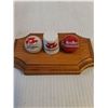 Image 2 : Massey Ferguson Miniature Mailbox, Playing Cards, Marbles Table Display
