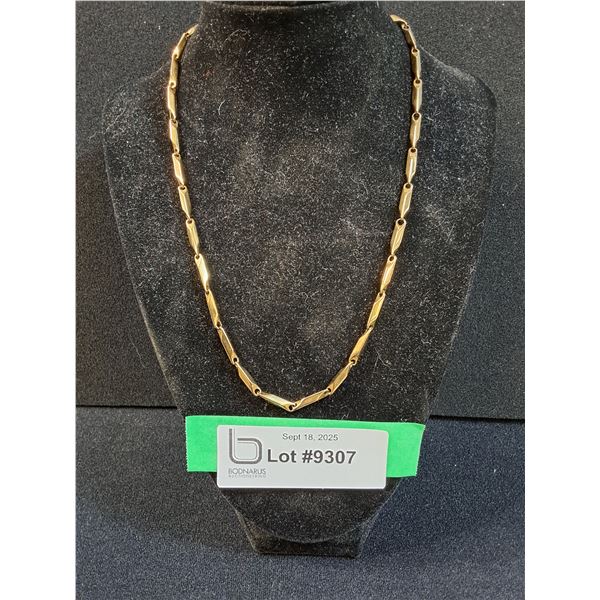 Gold Plated Alloy Magnetic Necklace