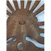 Image 3 : Antique Cast Iron Tractor Seat - 17" x 15"  - PICK UP