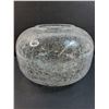 Image 5 : Crackle Glass Light Fixture Cover - 10" x 6"