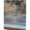 Image 5 : #Pencil Drawing of Lake Mountain in Frame - 27" x 21"