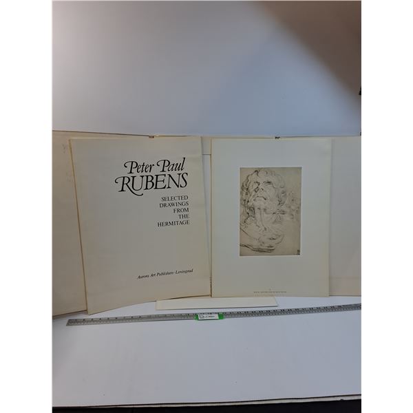 Peter Paul Rubens Selected Drawings in Folder - 23" x 18"