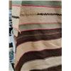 Image 2 : Striped Heavy Outdoor Rug - 56" x 65" - DOG Hair
