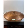 Image 1 : * Copper Water Bowl w/ Lid - 30" x 10" - PICK UP ONLY