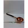 Image 1 : Hammered Copper Laddle w/Wood Handle - 28" x 7.5"