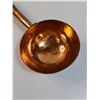 Image 2 : Hammered Copper Laddle w/Wood Handle - 28" x 7.5"