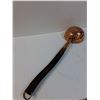 Image 5 : Hammered Copper Laddle w/Wood Handle - 28" x 7.5"