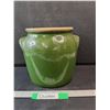 Image 1 : Green Stoneware Crock