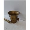 Image 2 : Brass Mortar And Pestle