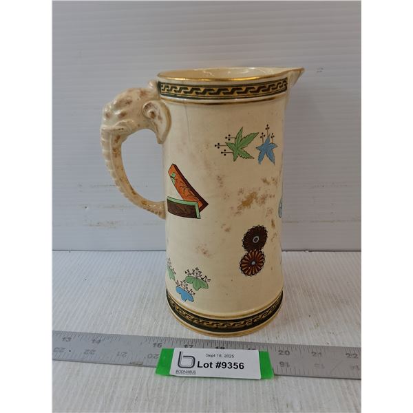 Water Pitcher With Elephant Shaped Handle