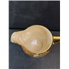 Image 3 : Carlton Ware Green Pitcher With Gold Colored Handle