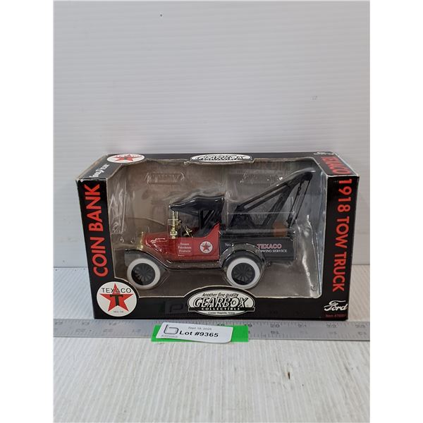 Texaco 1918 Tow Truck Collectible Truck- NIB