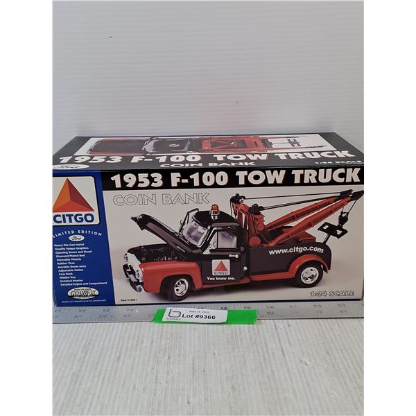 1953 F-100 Tow Truck Coin Bank