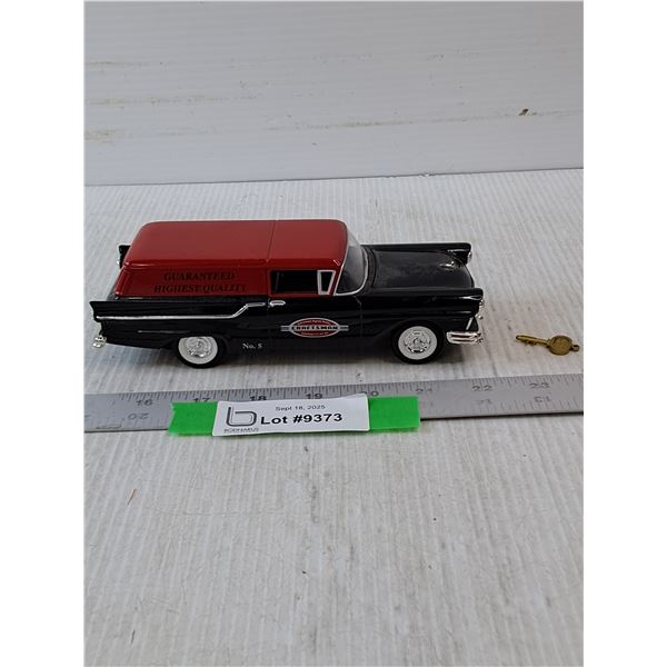 Craftsman Collectible Van Coin Bank- Has Key