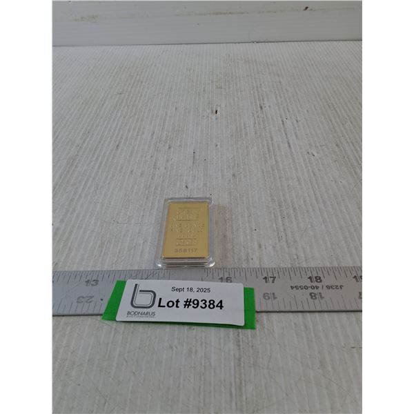 Credit Suisse One Ounce Gold- Replica- Cannot Authenticate