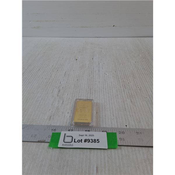 Credit Suisse One Ounce Gold- Replica- Cannot Authenticate