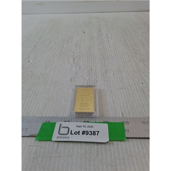 Credit Suisse One Ounce Gold- Replica- Cannot Authenticate