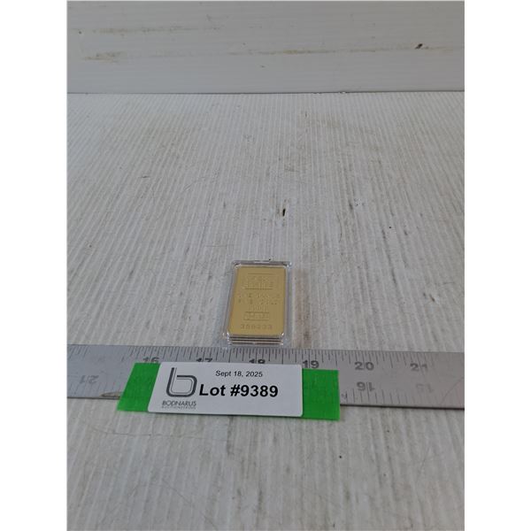 Credit Suisse One Ounce Gold- Replica- Cannot Authenticate