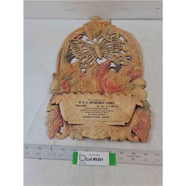 BNA Department Stores Calendar- Saskatoon