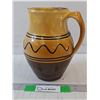 Image 1 : Pottery Pitcher- 8" x 7.5"